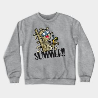 Summer Mummy !! Crewneck Sweatshirt